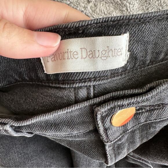 Favorite Daughter Evelyn Stirrup Jean In Storm Black 27 - Picture 4 of 6